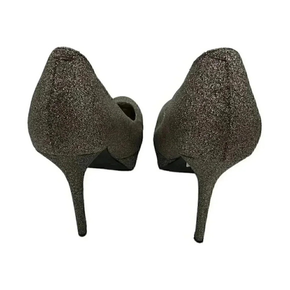 Steve Madden Caryssag Women glitter high heels platform shoes sz 8.5 - Picture 4 of 7